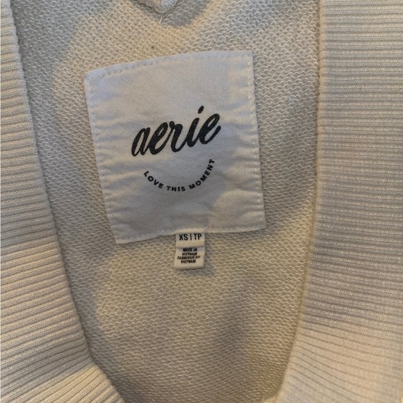 aerie off the shoulder cropped sweater - Picture 2 of 3